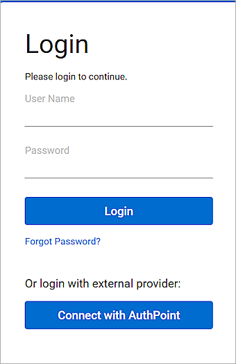 ScreenShot of ConnetWise Login page